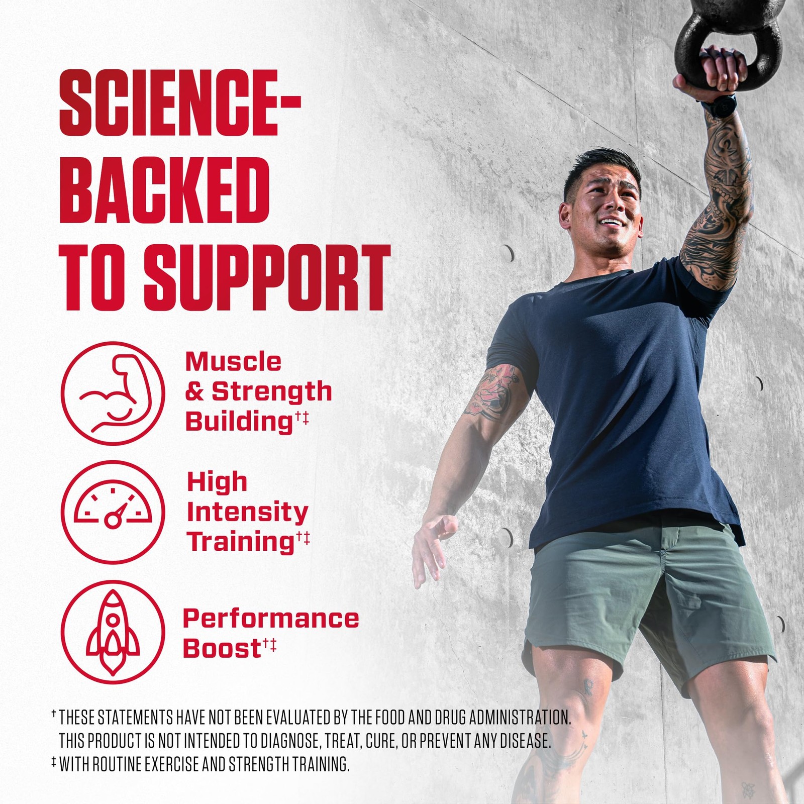 Dymatize Creatine Monohydrate Powder with CREAPURE (Product of Germany), 5g P