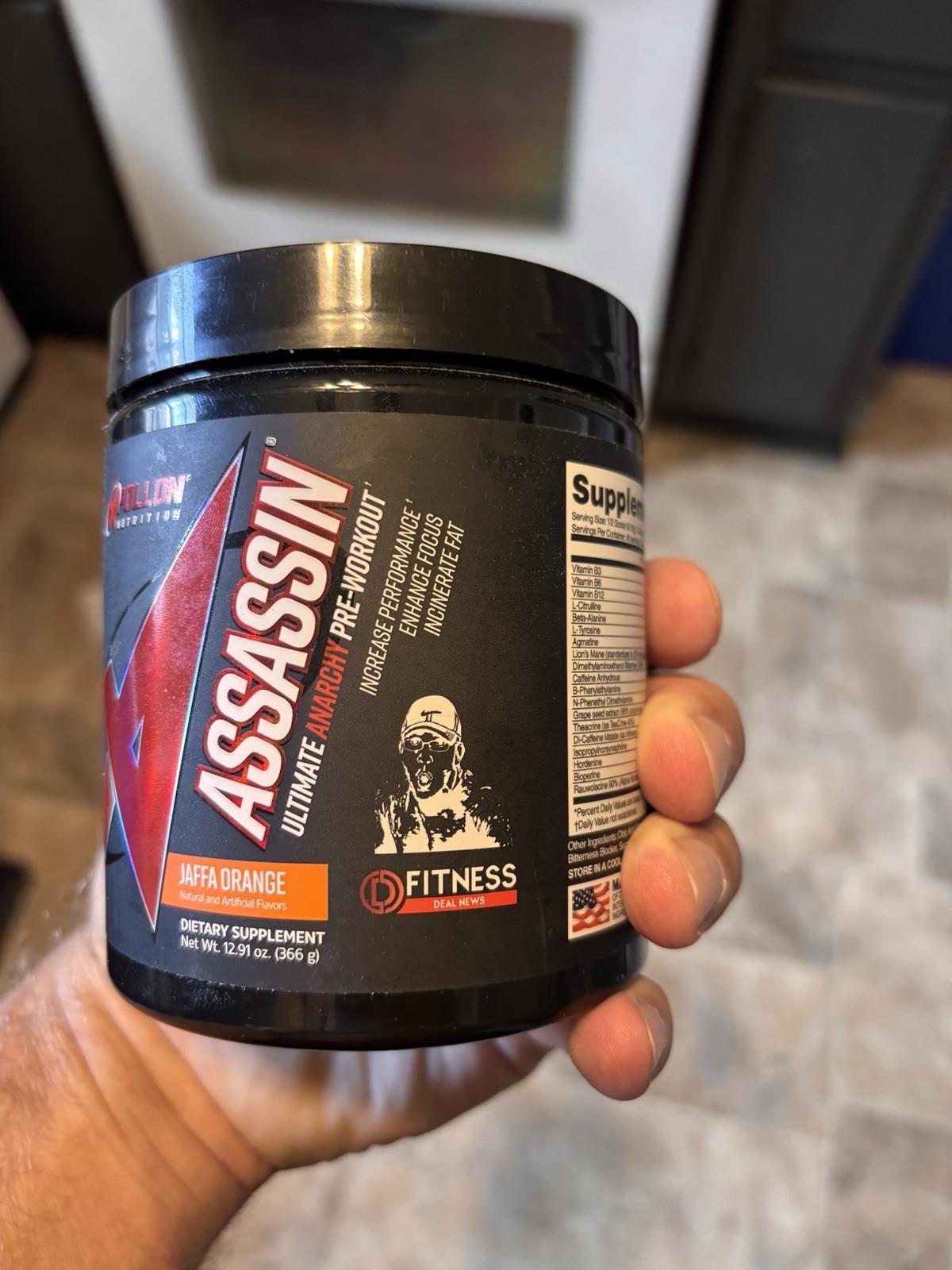 APOLLON NUTRITION FDN ASSASSIN 6.5: LIMITED EDITION WORLDS STRONGEST PRE WORKOUT