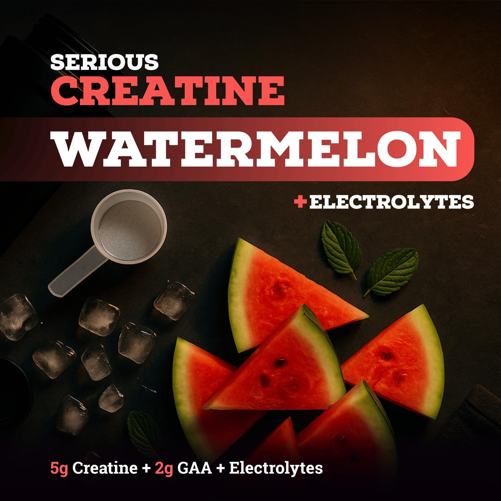 Creatine Electrolyte Powder – 5g Creatine Monohydrate with Electrolytes for H…