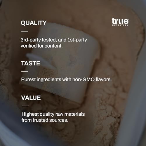 True Nutrition Whey Protein Isolate Powder – Cold-Filtered, 30g Protein per S…