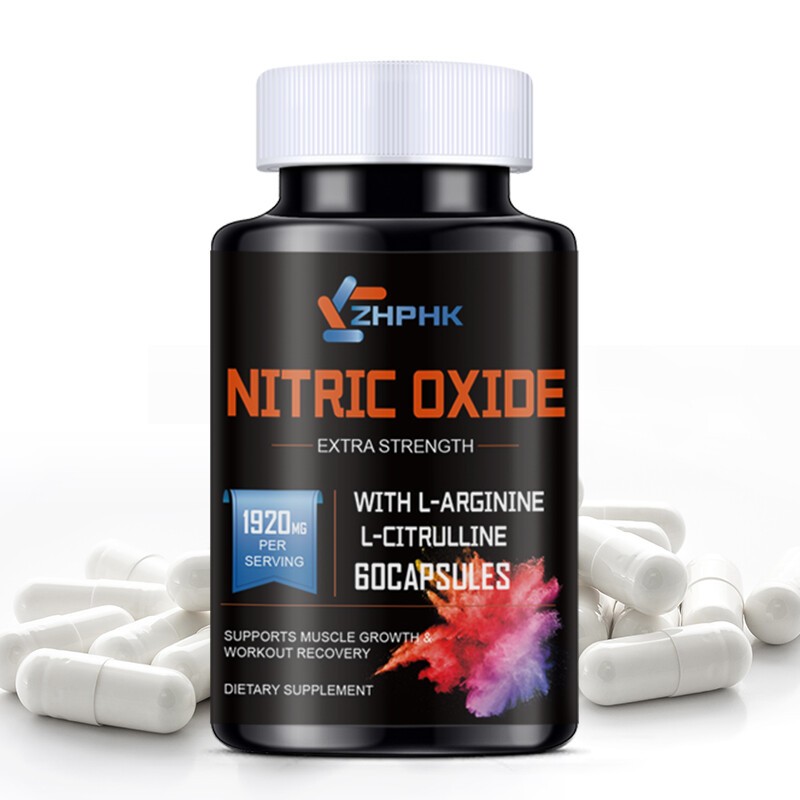 Nitric Oxide Booster Supplement w/L-Arginine 1920mg Premium Workout Muscle Pump