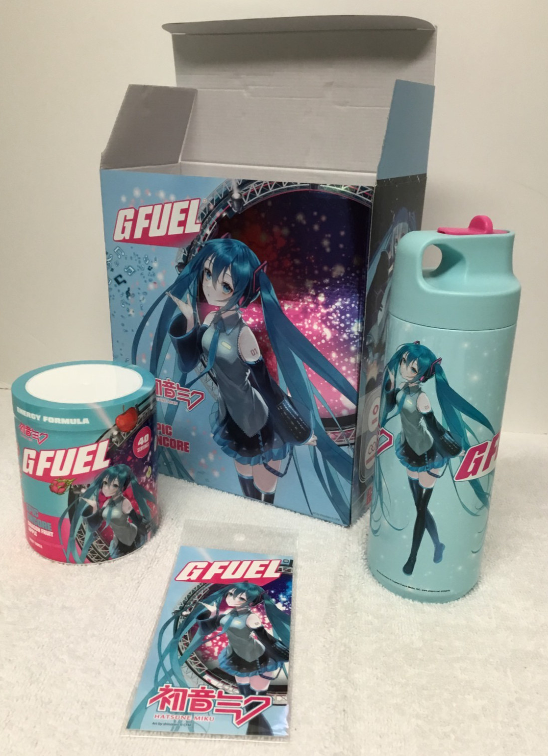 GFUEL – *NEW* Limited Edition Hatsune Miku Epic Encore Collector’s Box