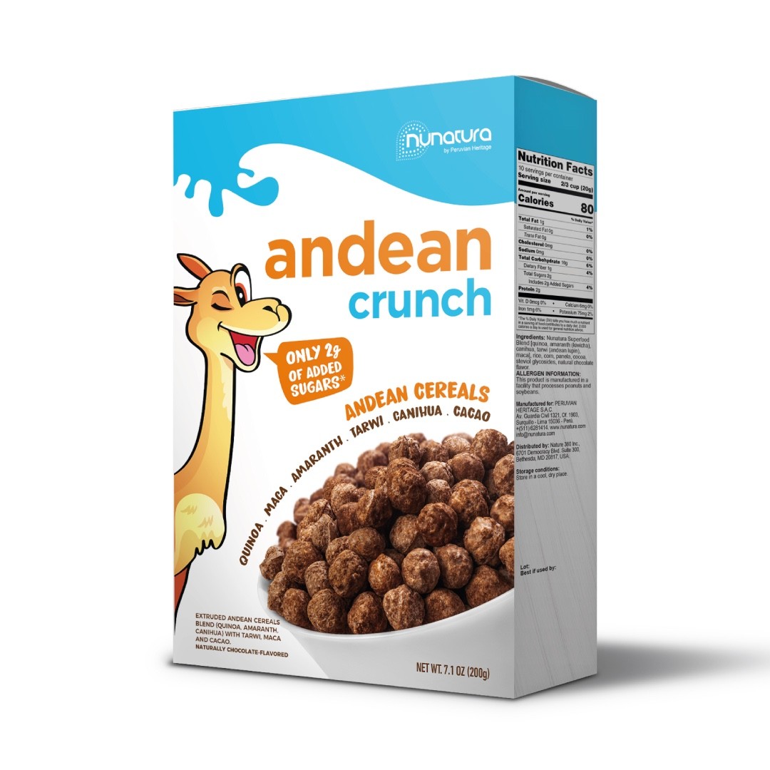 4 boxes Cereal – Antioxidant and anti-inflammatory properties – Organic, Vegan.