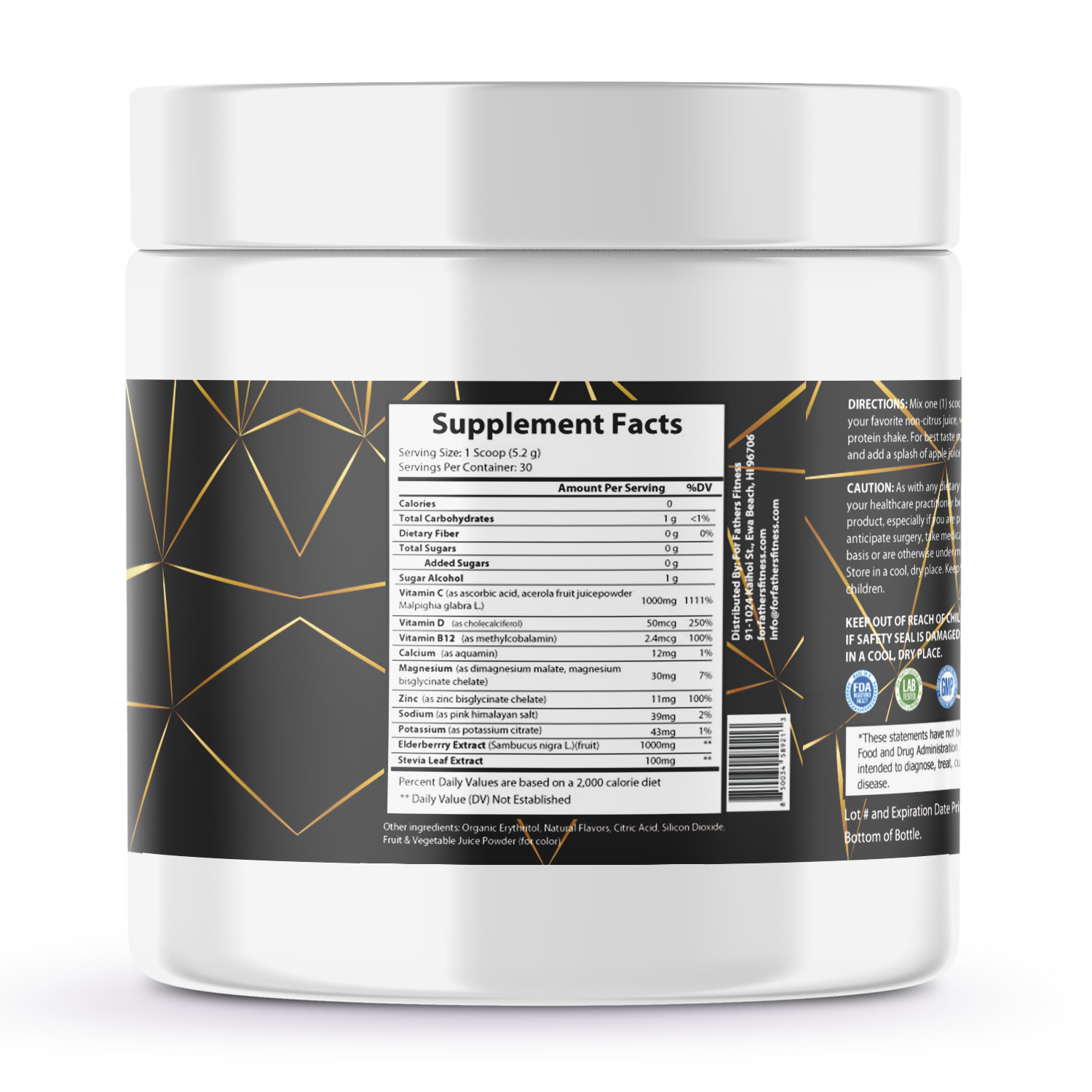 Elderberry Supplement for Immune Support with Zinc & Vitamin C