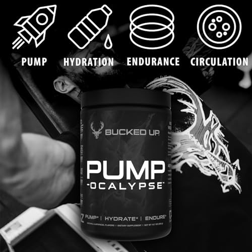 Bucked Up Pump-ocalypse Blood Raz preworkout exp 02/27