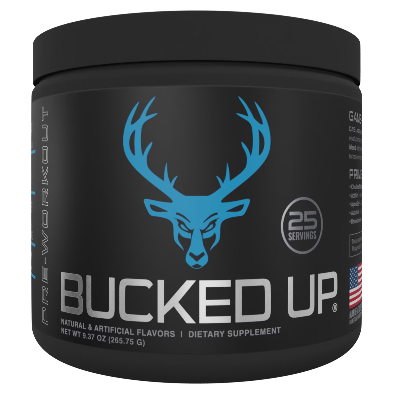 Pre-Workout Powder, Blue Raz, Vitamin B12 & 200Mg Caffeine, 25 Servings