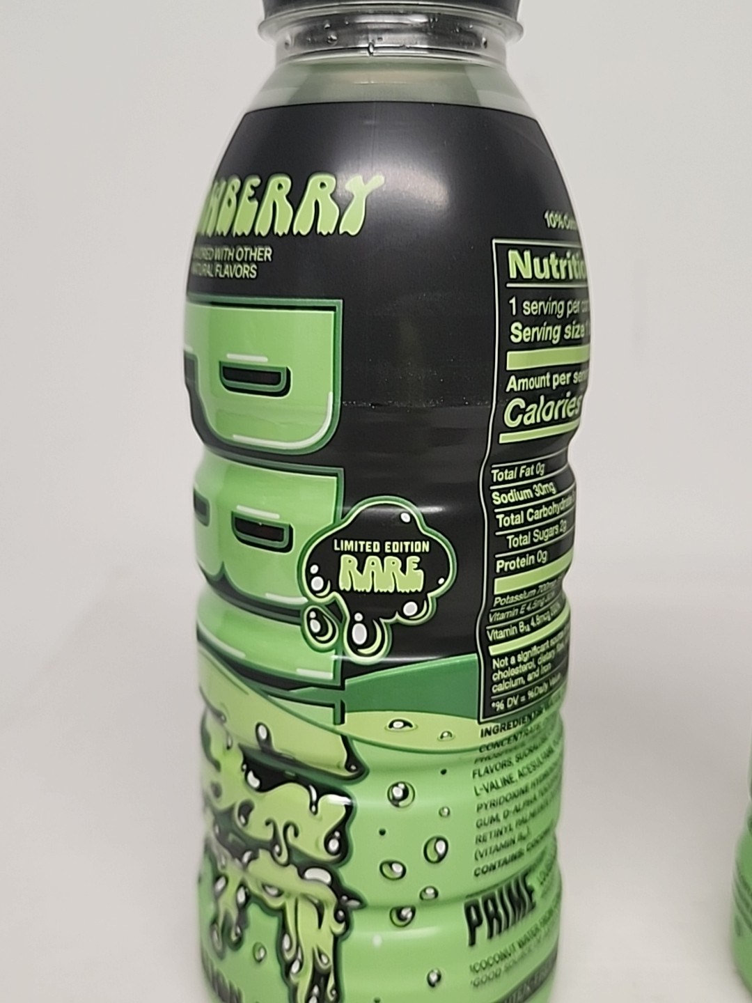 Limited Edition Prime Hydration Glowberry Rare New 2024 Variant Slime 2 Bottles