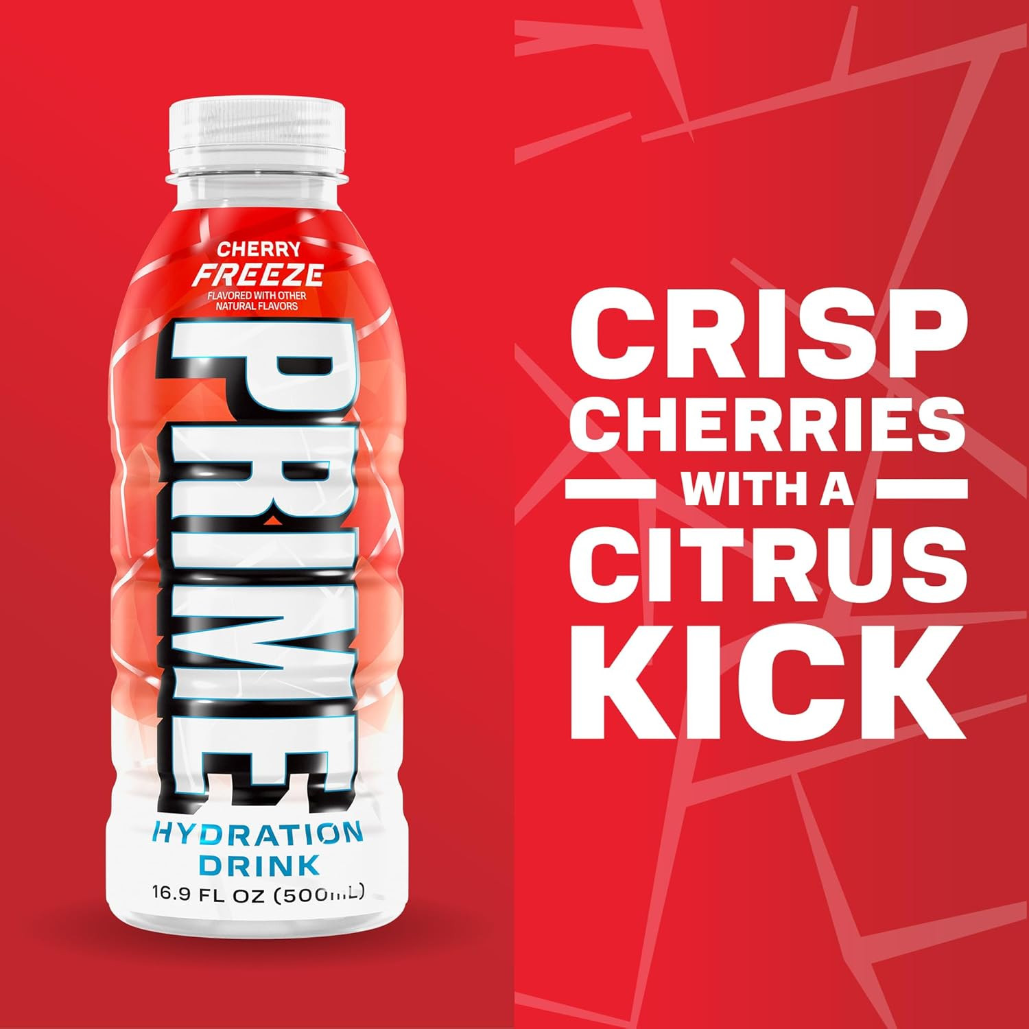 CHERRY FREEZE, Sports Drinks with Coconut Water, Electrolyte Enhanced to Repleni