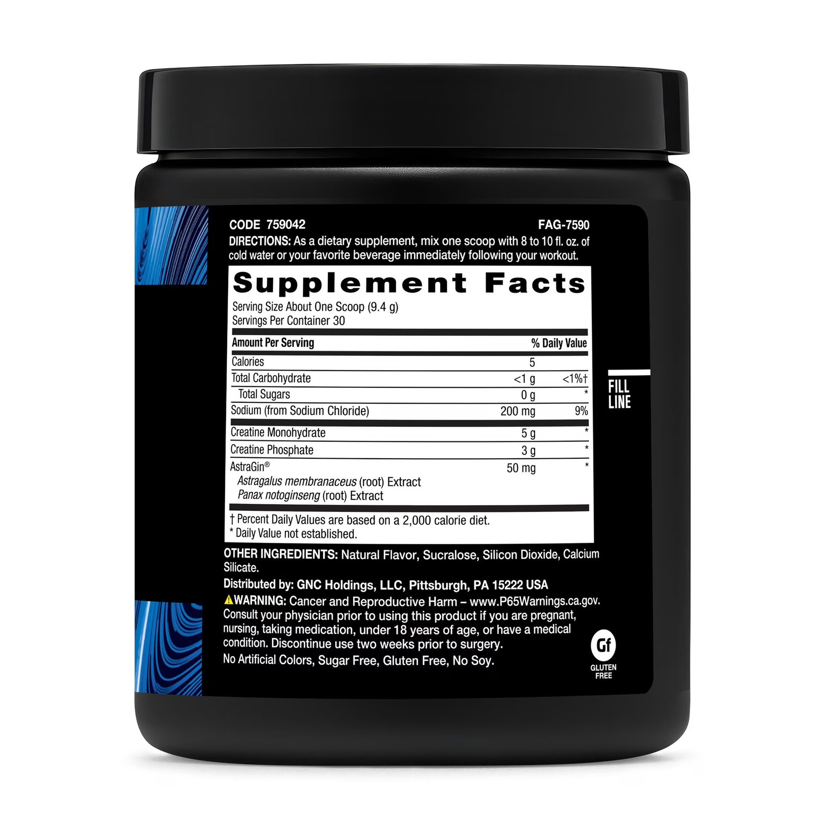 Creatine Monophate, Pink Lemonade, 30 Servings, 9.9 Oz (Pack of 1)