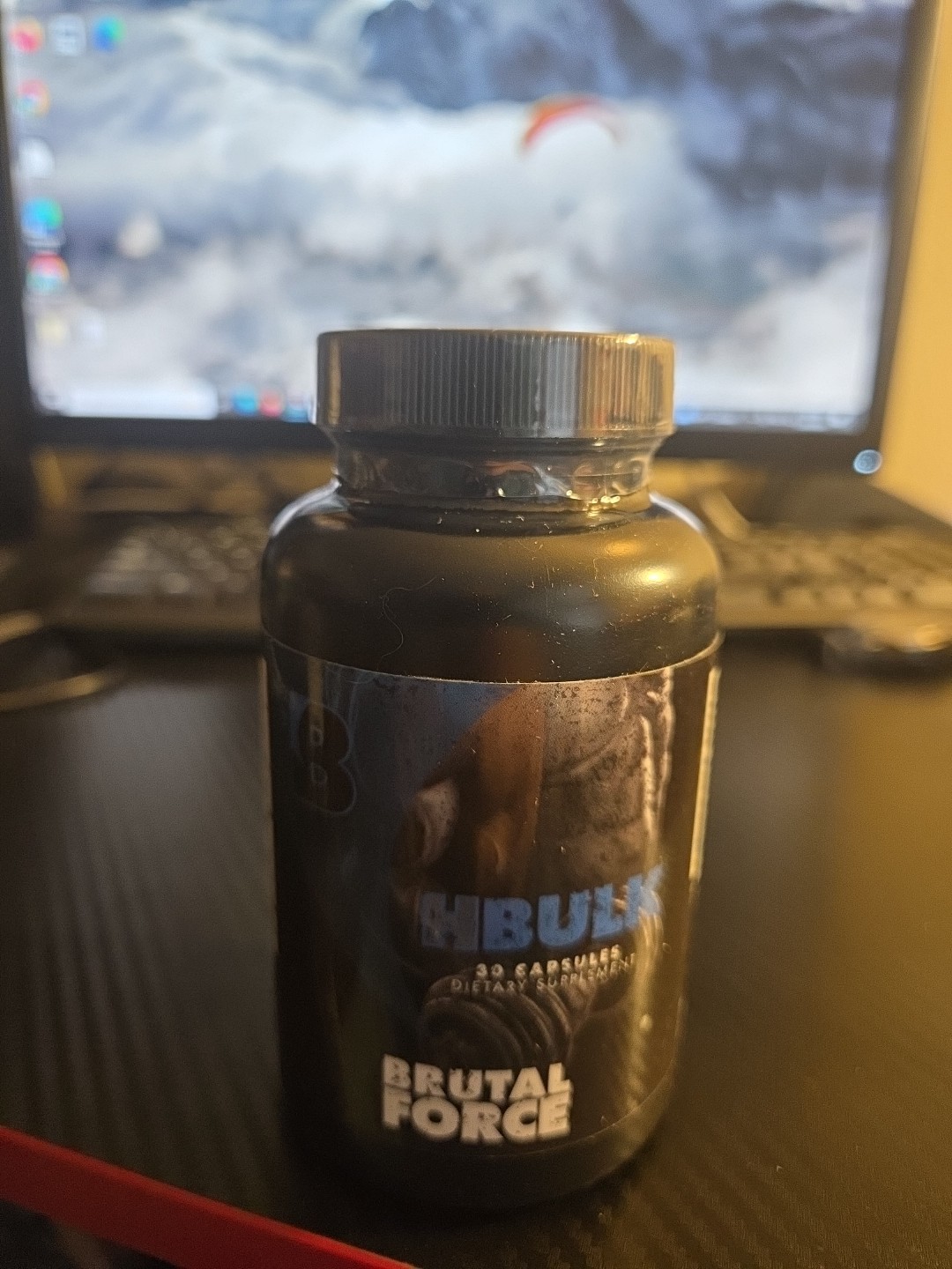 Brutal Force H- Bulk, 300 mgs Maca, 30 capsules Exp: 10/26