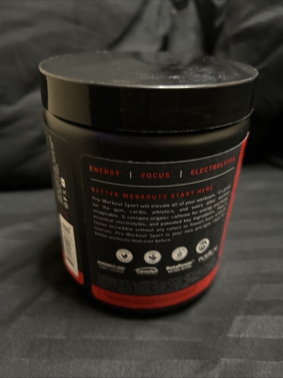 Kaged Pre-Workout Sport Fruit Punch 20 Servings 8.10 oz Powder New Sealed