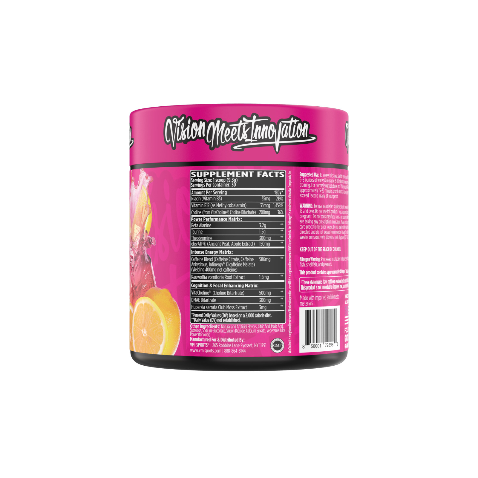 VMI Sports® Best Pre-Workout – Pink Lemonade