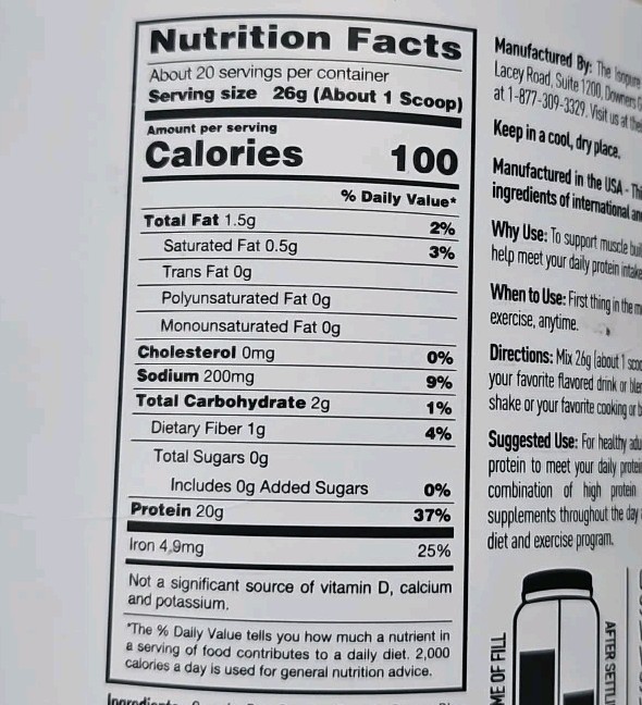 Vegan Protein Powder Unflavored from Isopure, Gluten Free, Keto, Sugar Free,