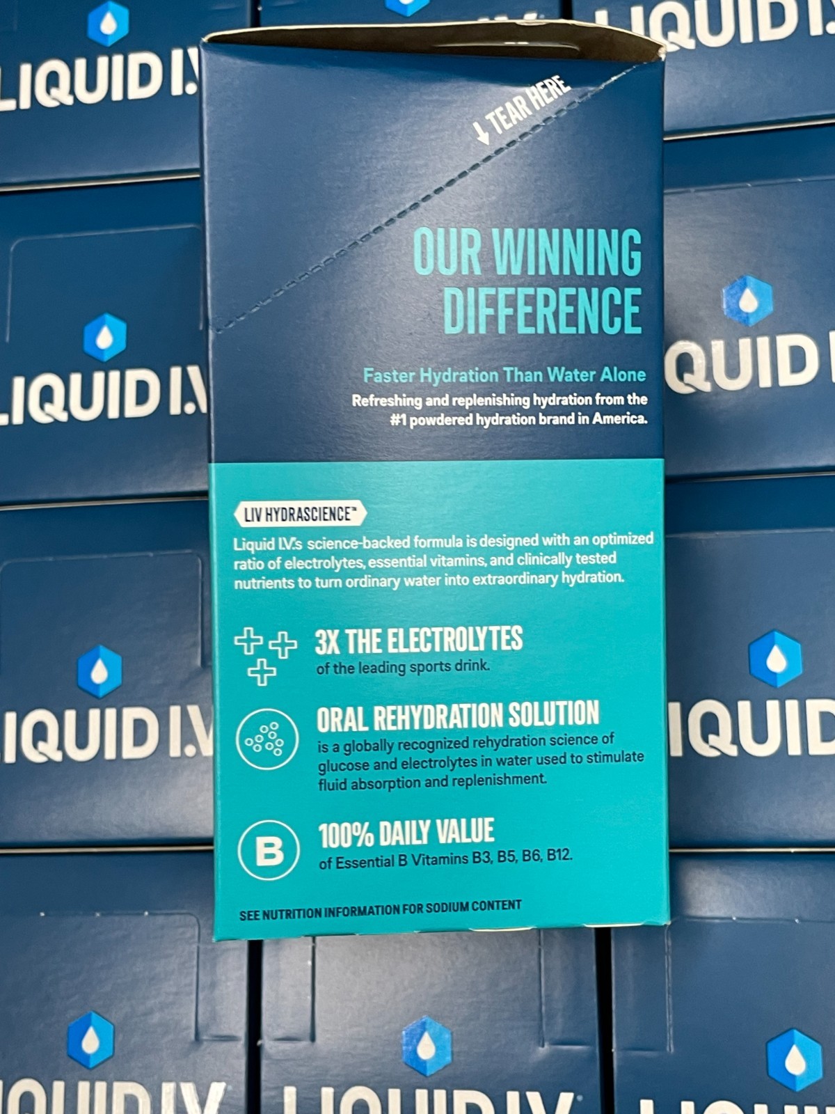 Liquid IV Strawberry 96 packets Best By September 2027