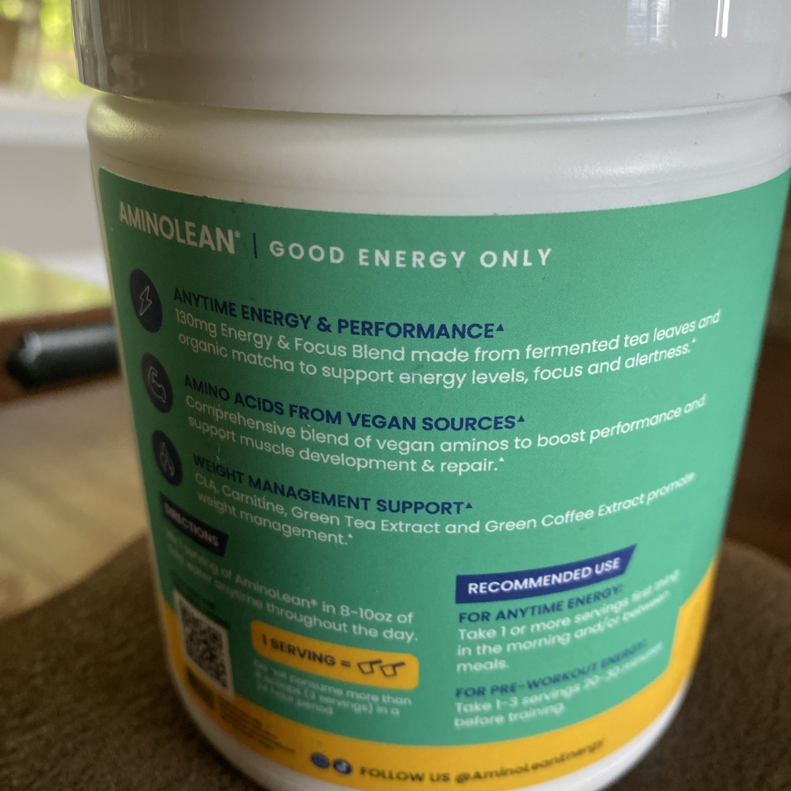 RSP Nutrition AminoLean x Smart Sweets Pre-Workout Energy Supplements Peach Ring
