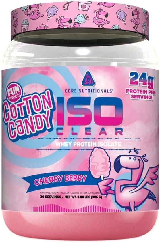 Core Nutritionals ISO Protein – 24gm Isolate Whey Protein- 2LBs – All Flavors