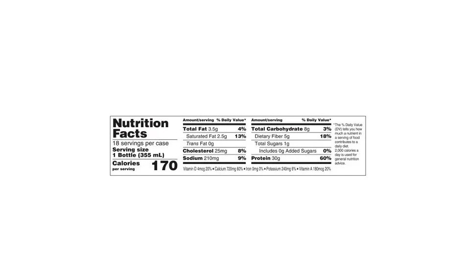 Oikos Vanilla 30g Protein Shake, 12 fl oz (18 Pack) – High Protein Free Shipping