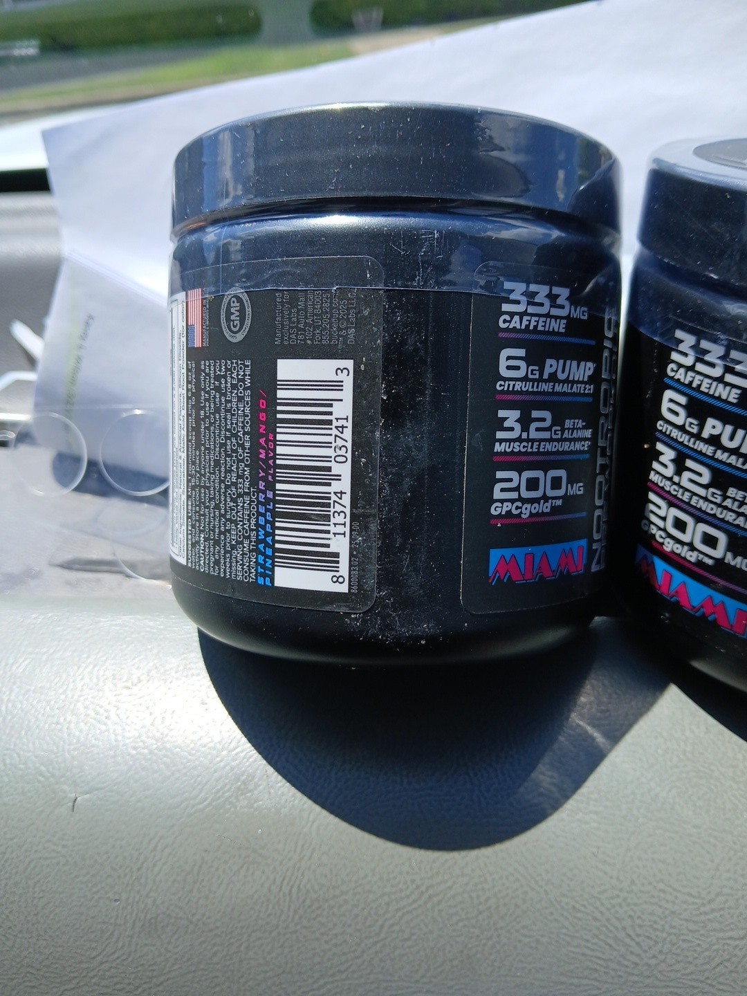 Bucked Up Woke AF Miami Pre-Workout Powder *NEW* Exp 5/2028