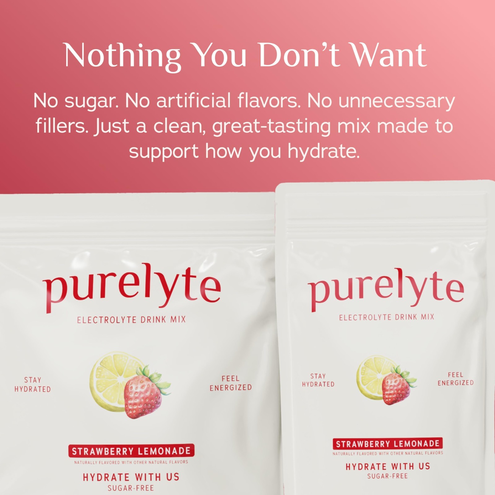 Sugar-Free Electrolyte Powder Drink Mix – Keto, Vegan Hydration, 60 Servings, St