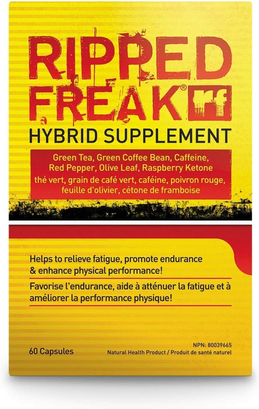 PharmaFreak Ripped Freak Hardcore Hybrid Fat Burner Thermogenic 60 Capsules New