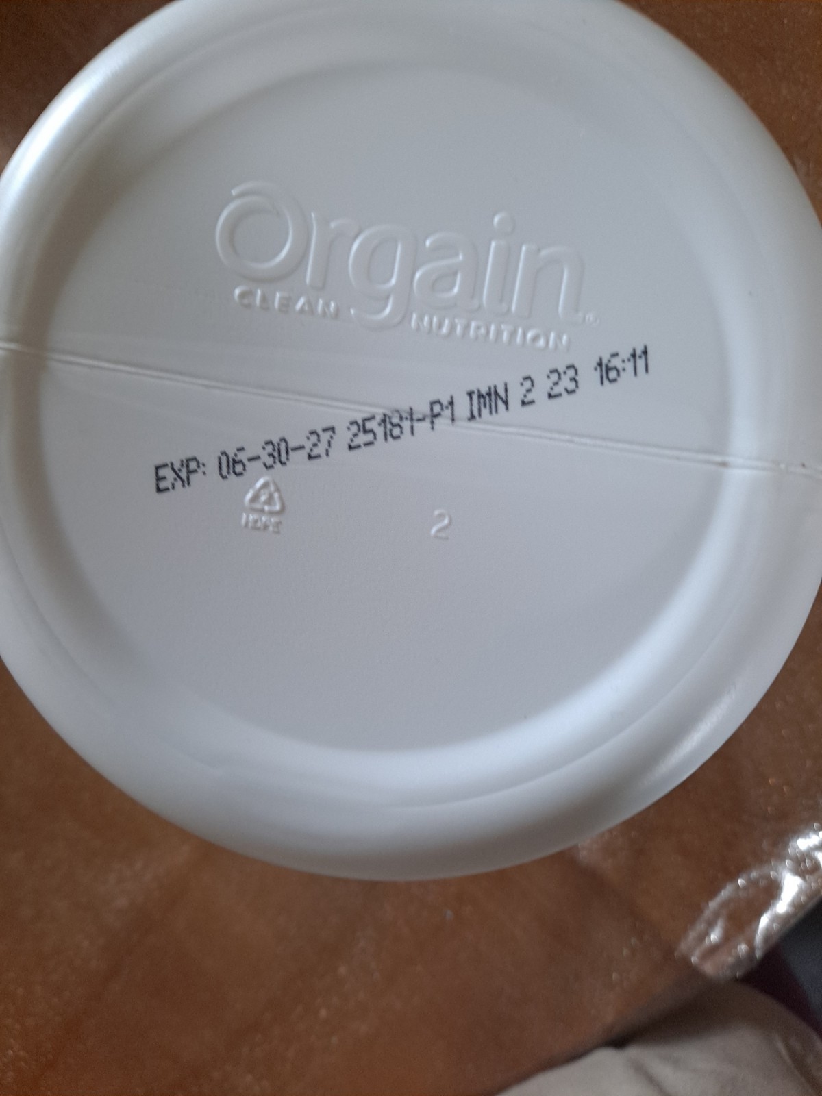 Orgain Organic Plant Based Protein Powder Fruity Cereal Flavor