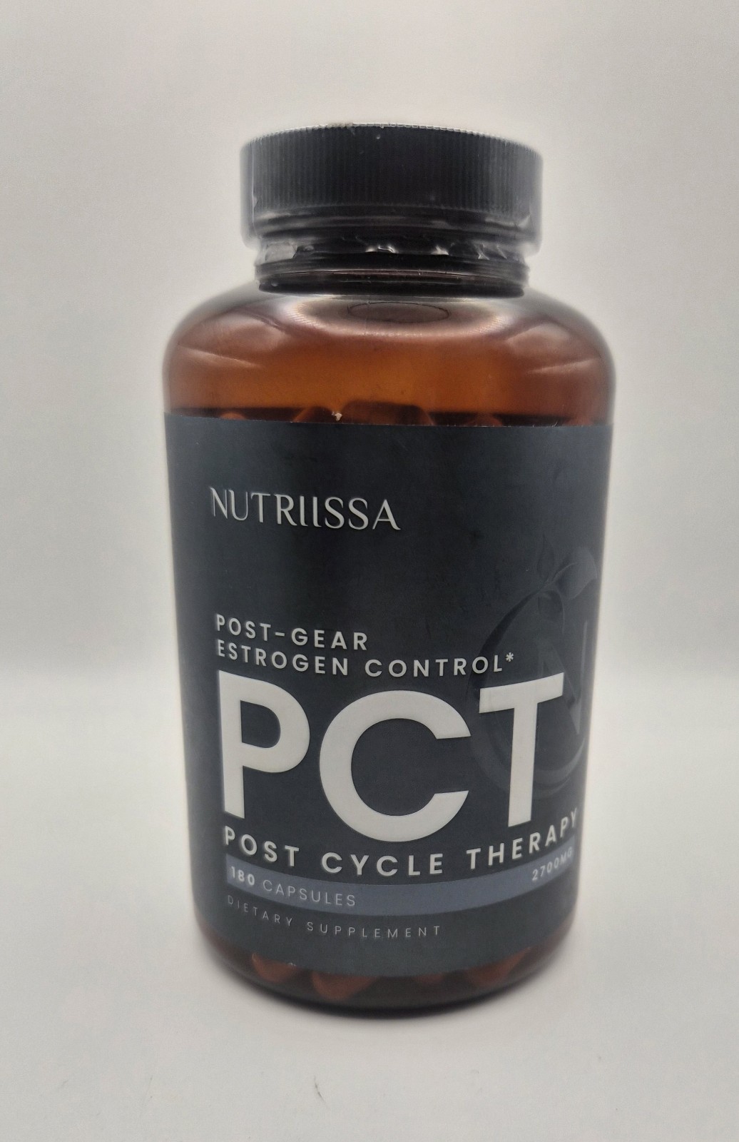 Nutriissa PCT Post Cycle Therapy Estrogen Control 2700mg 180 Caps Exp 10/2026