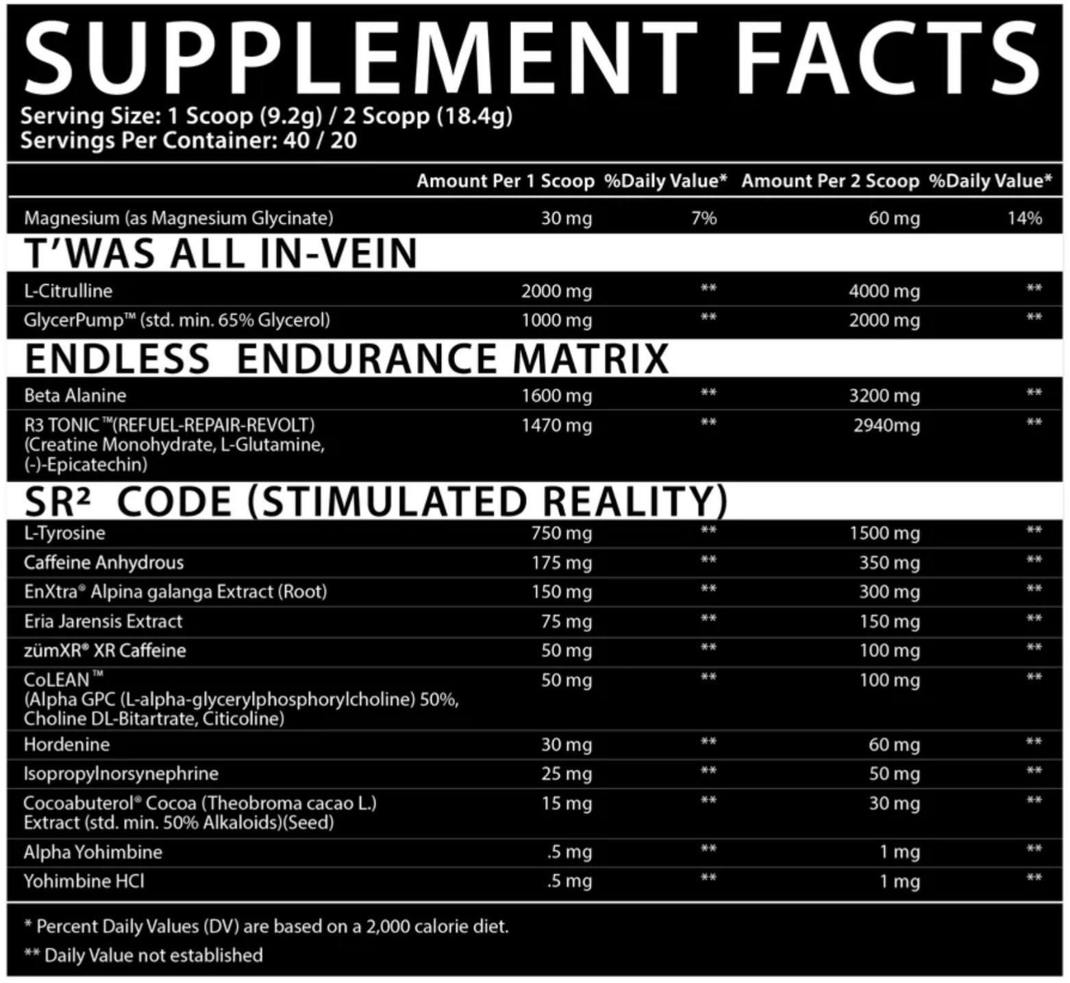 PRE-WORKOUT – DVST8 – Lemon Strawberry Daiquiri [13.43oz] EX 04/25