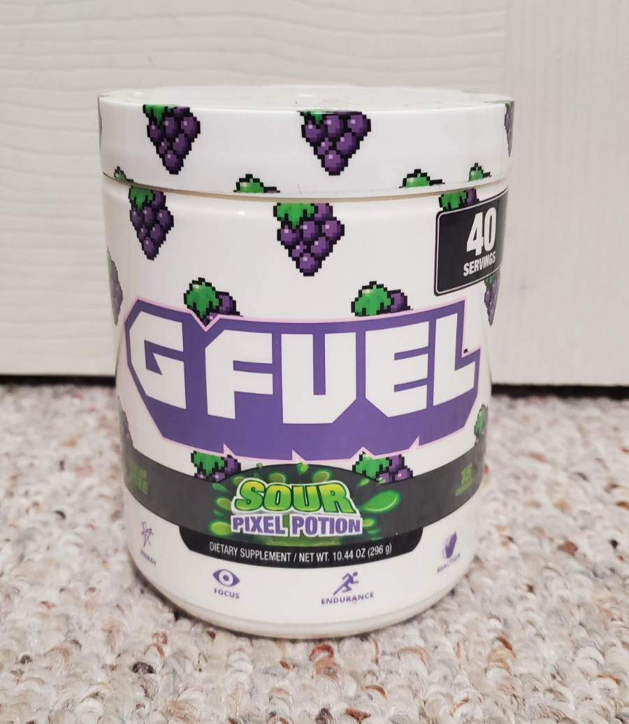GFuel Sour Pixel Potion 1.0 (Sour Grape) Tub DISCONTINUED