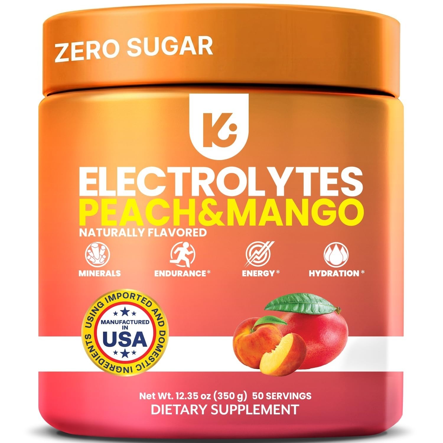 Keppi Sports Electrolytes Powder Blue Raspberry 14.6oz – Hydration & Energy