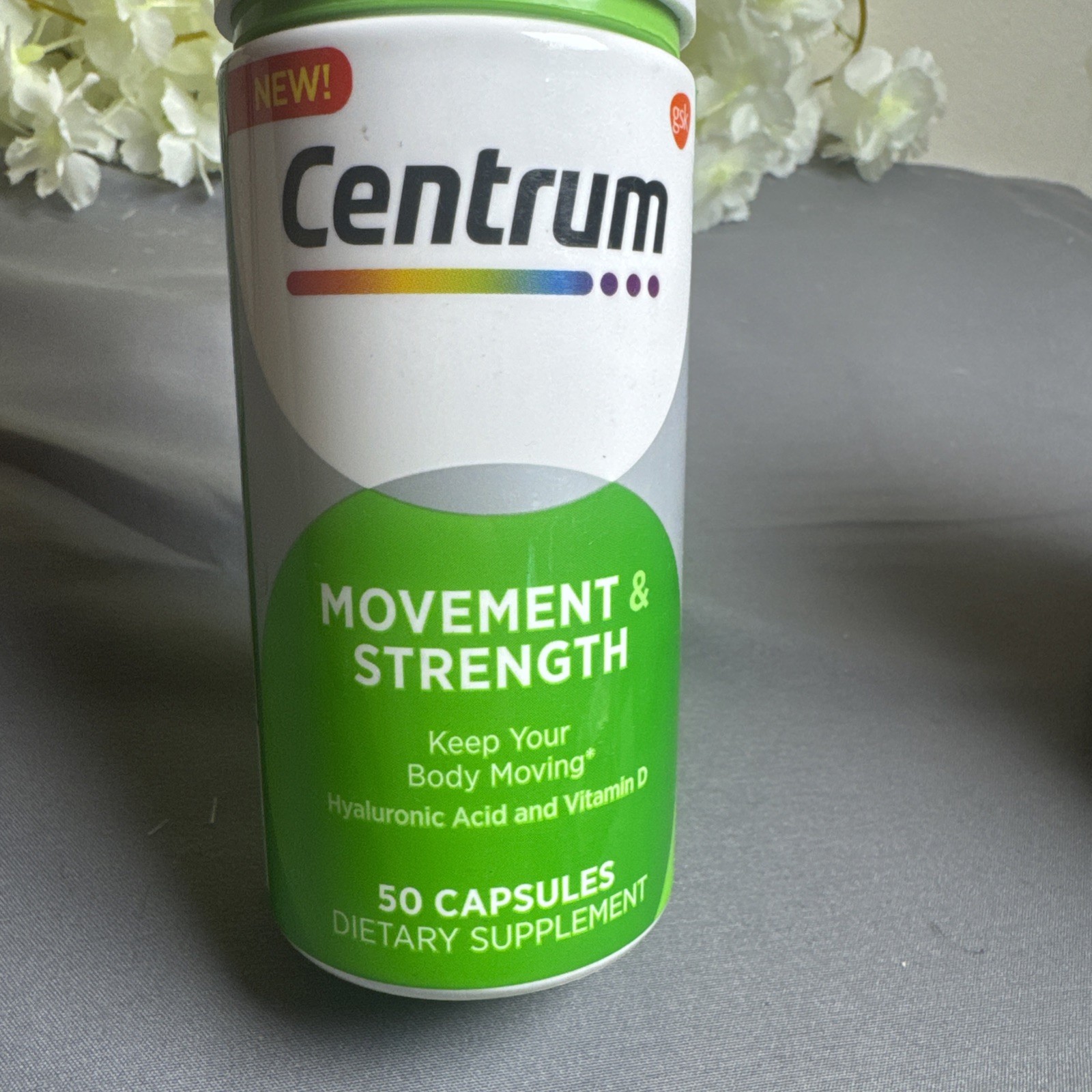 Centrum Movement & Strength 50 Capsules + ProSupps Hydro BCAA Energy Grape 11/26