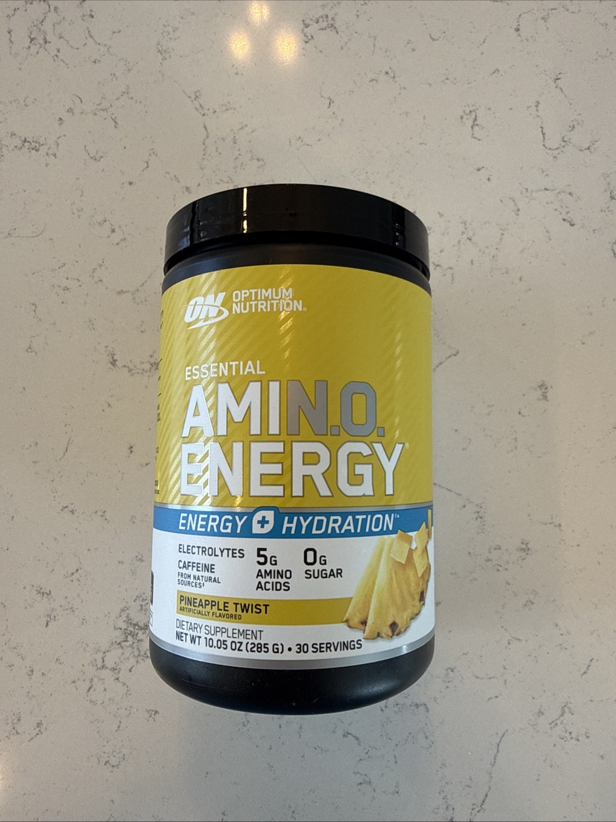 Optimum Nutrition Essential Amino Energy, Pineapple Twist Sugar-Free 30 Servings
