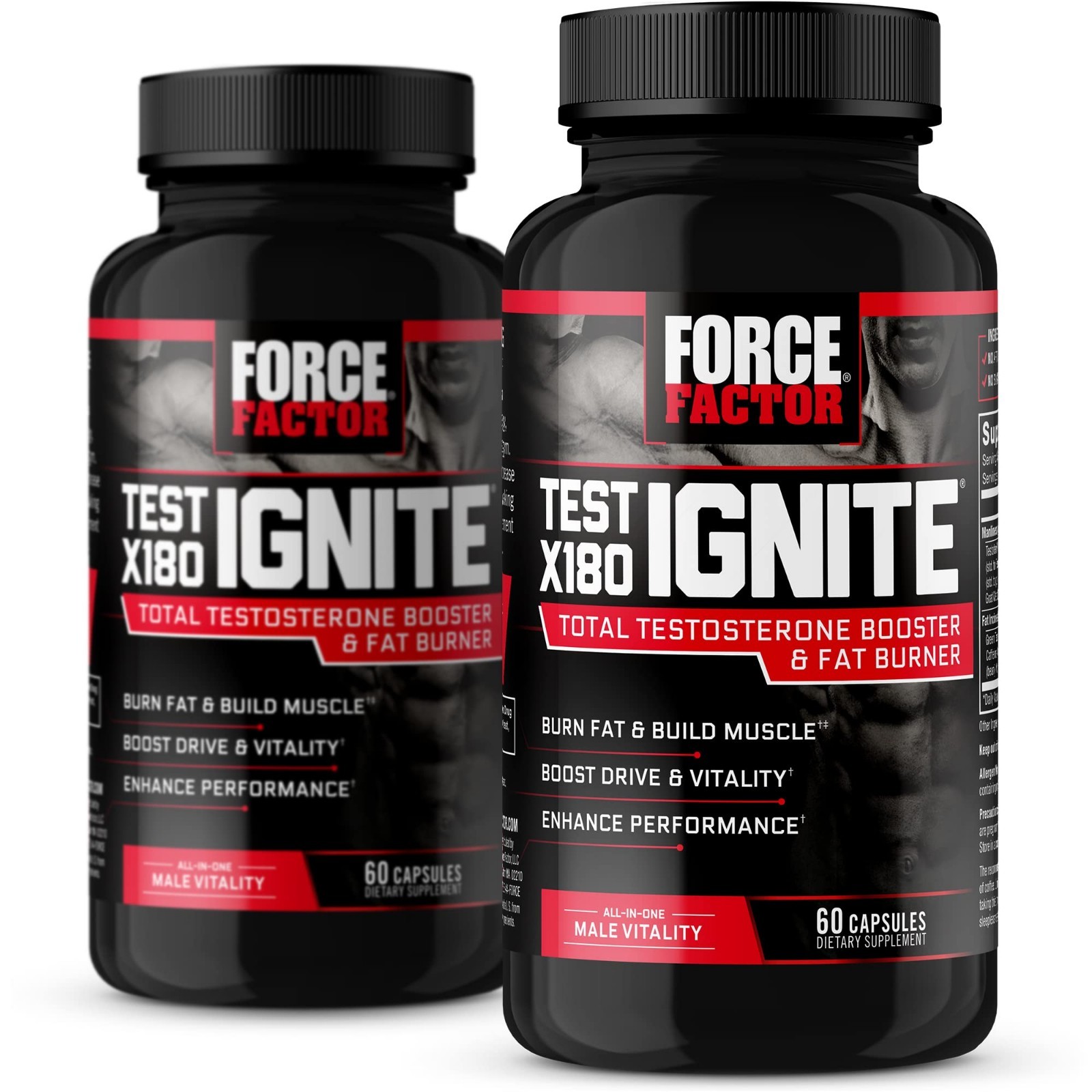 Testosterone Booster & Fat Burner for Men – Energy, Strength, Muscle Support