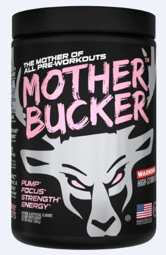 BUCKED UP MOTHER BUCKER PRE-WORKOUT Pump Focus Strength Energy High-Stimulant