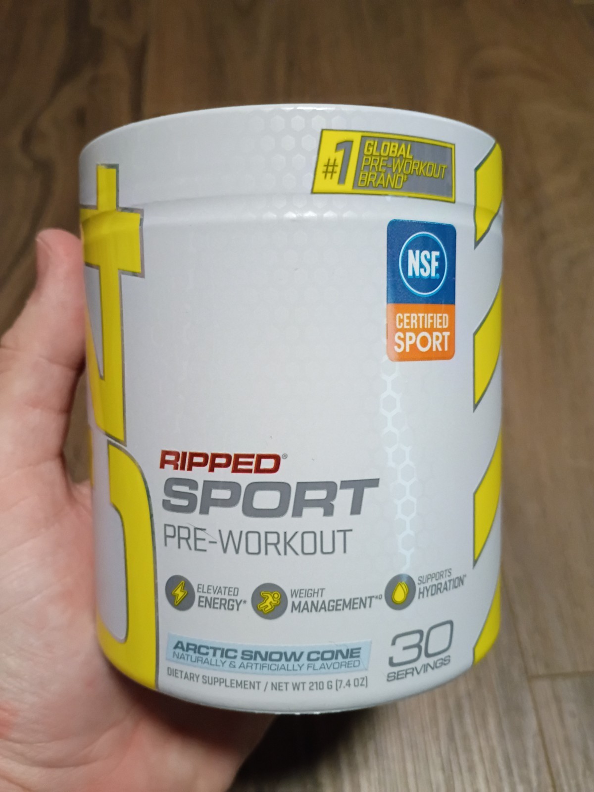 NEW C4 Ripped Super Sport Pre Workout Powder Arctic Snow Cone BEST BY: 01/26