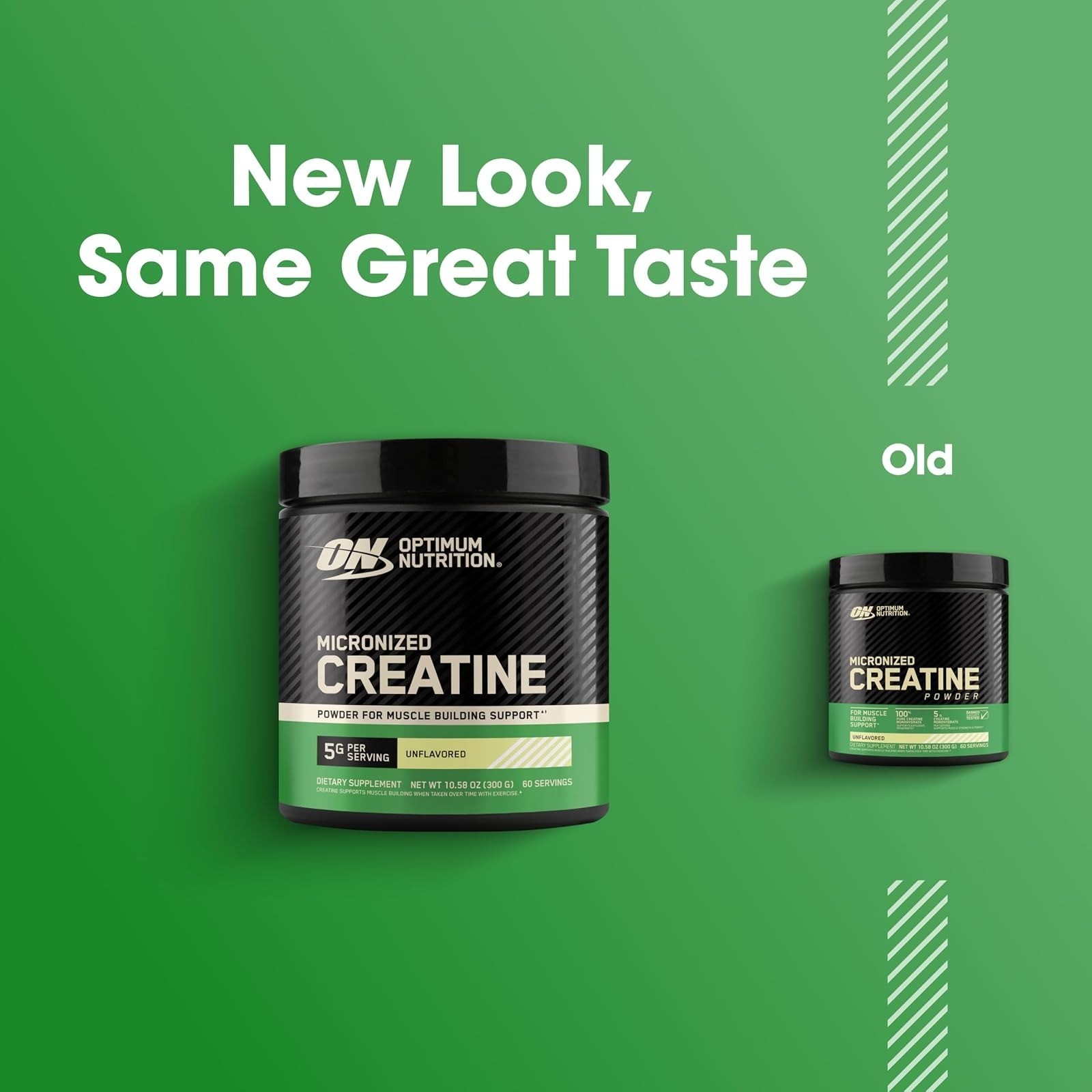 Optimum Nutrition Creatine, Micronized Creatine Monohydrate Powder, Supports Str