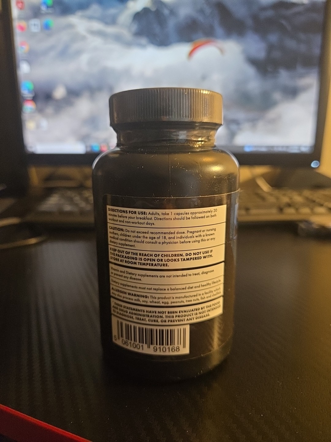 Brutal Force H- Bulk, 300 mgs Maca, 30 capsules Exp: 10/26