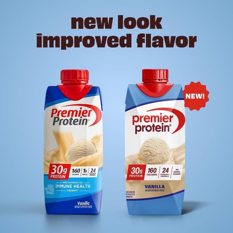 Premier Protein Vanilla Non-Caffeinated Whey Protein Nutritional Shake