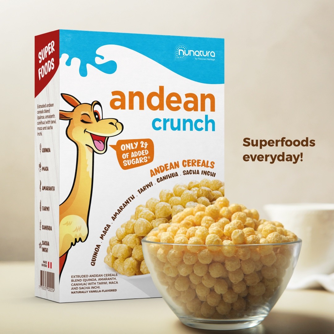 4 boxes Cereal – Antioxidant and anti-inflammatory properties – Organic, Vegan.