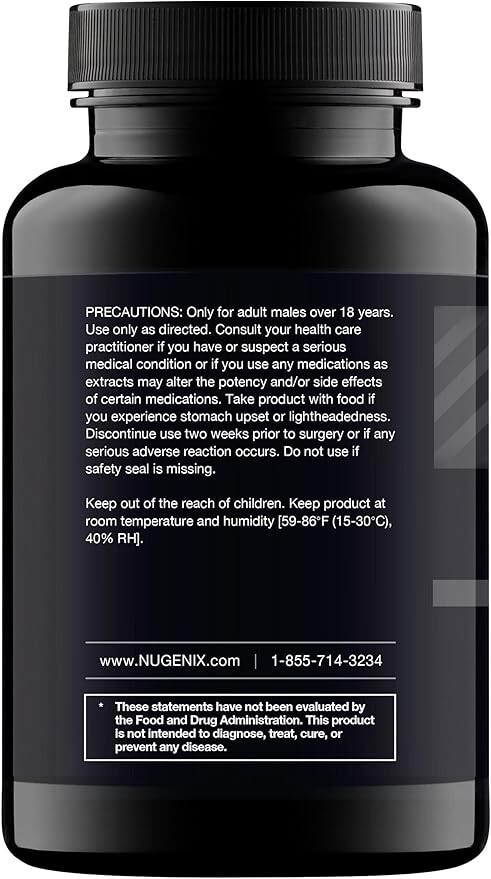 Nugenix Total-T Testosterone Booster – 90 Capsules- Expiration 12/2026