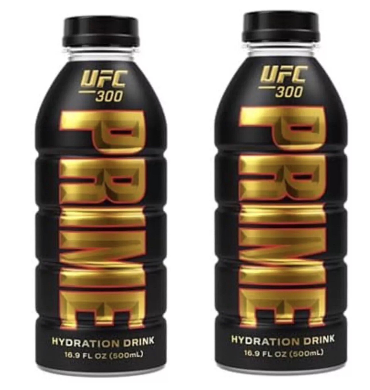 Two 2x Prime Hydration with BCAA Blend for Muscle Recovery – UFC 300 Rare LE