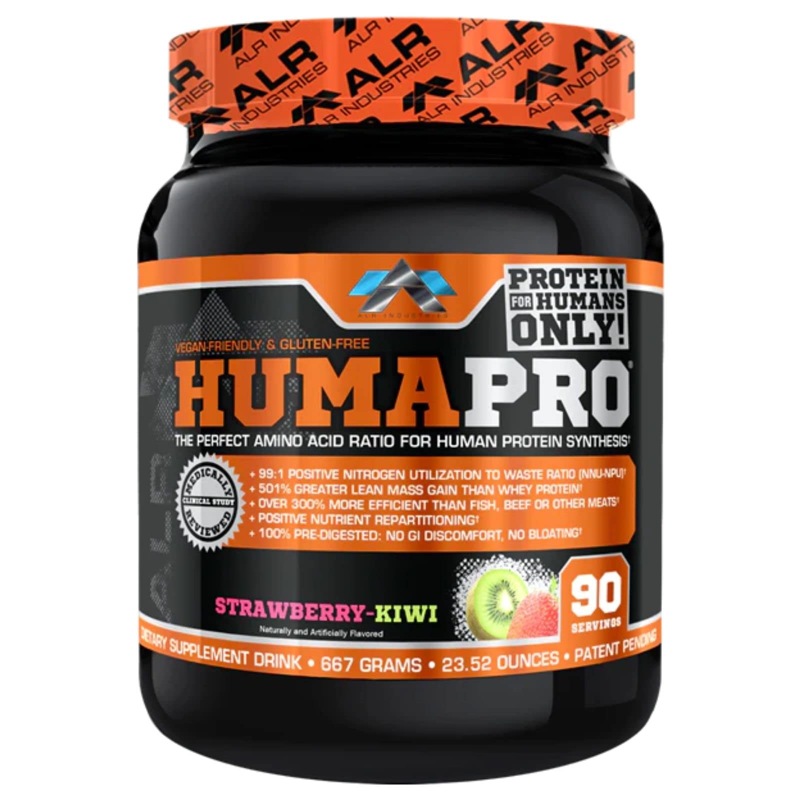 Vegan Protein Supplement Powder 1.47 Lbs for Lean Muscle Growth and Recovery
