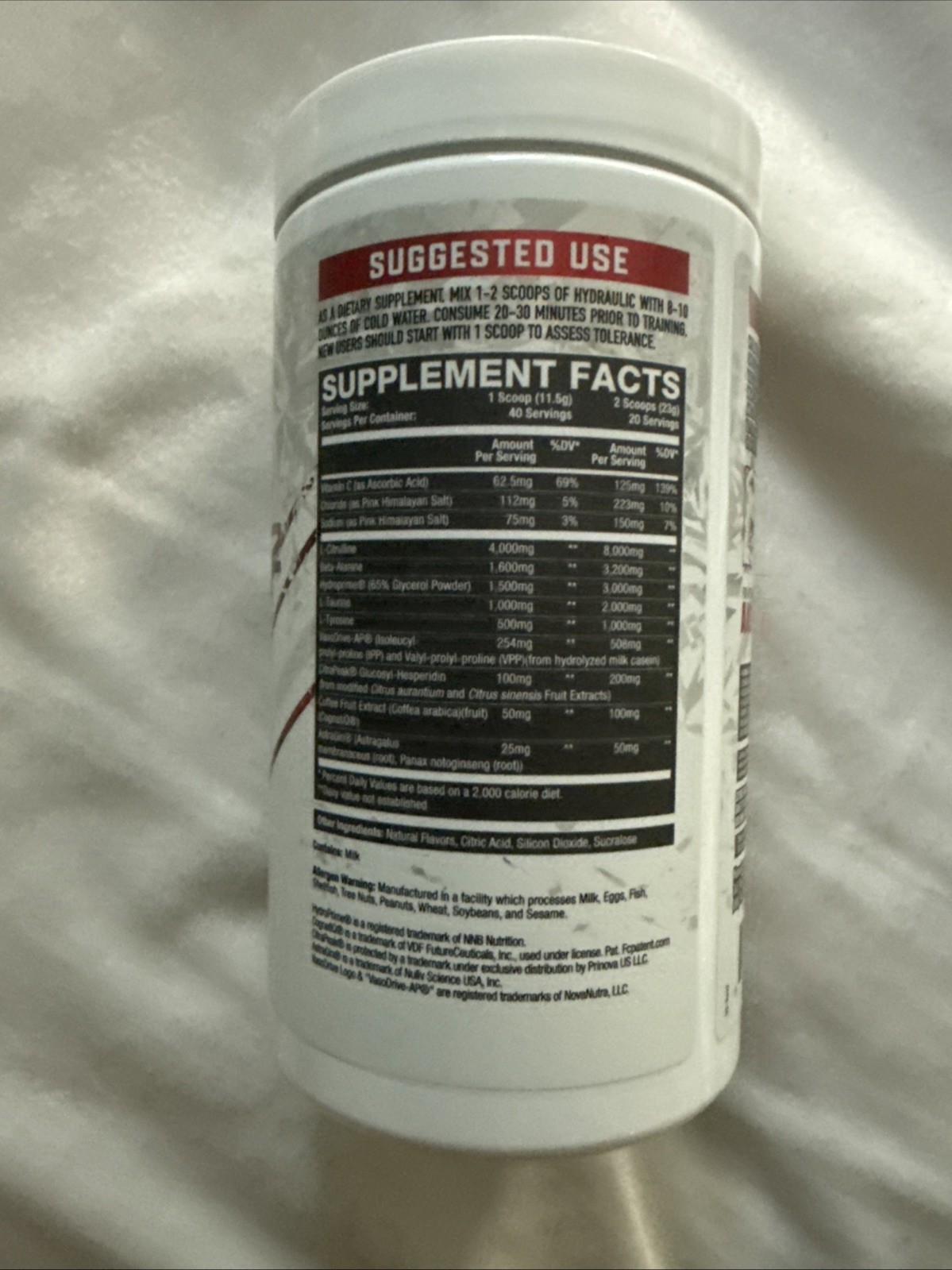 Axe & Sledge Hydraulic Whiskey + Cola Pump Non-Stim Pre Workout, 40 Servings