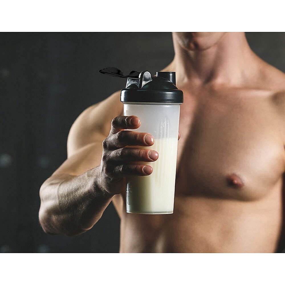 NNEDSZ 10x 700ml GYM Protein Supplement Drink Blender Mixer Shaker Shake Ball Bo