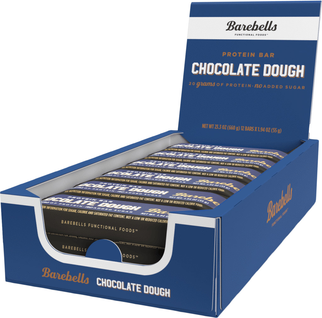 Barebells Protein Bar Chocolate Dough 12 Bars Barebell Bars