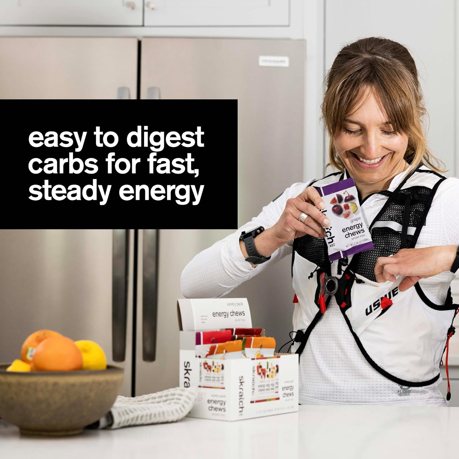 Energy Chews | Gummies for Running, Cycling & Endurance Quick Carbs for Athletes