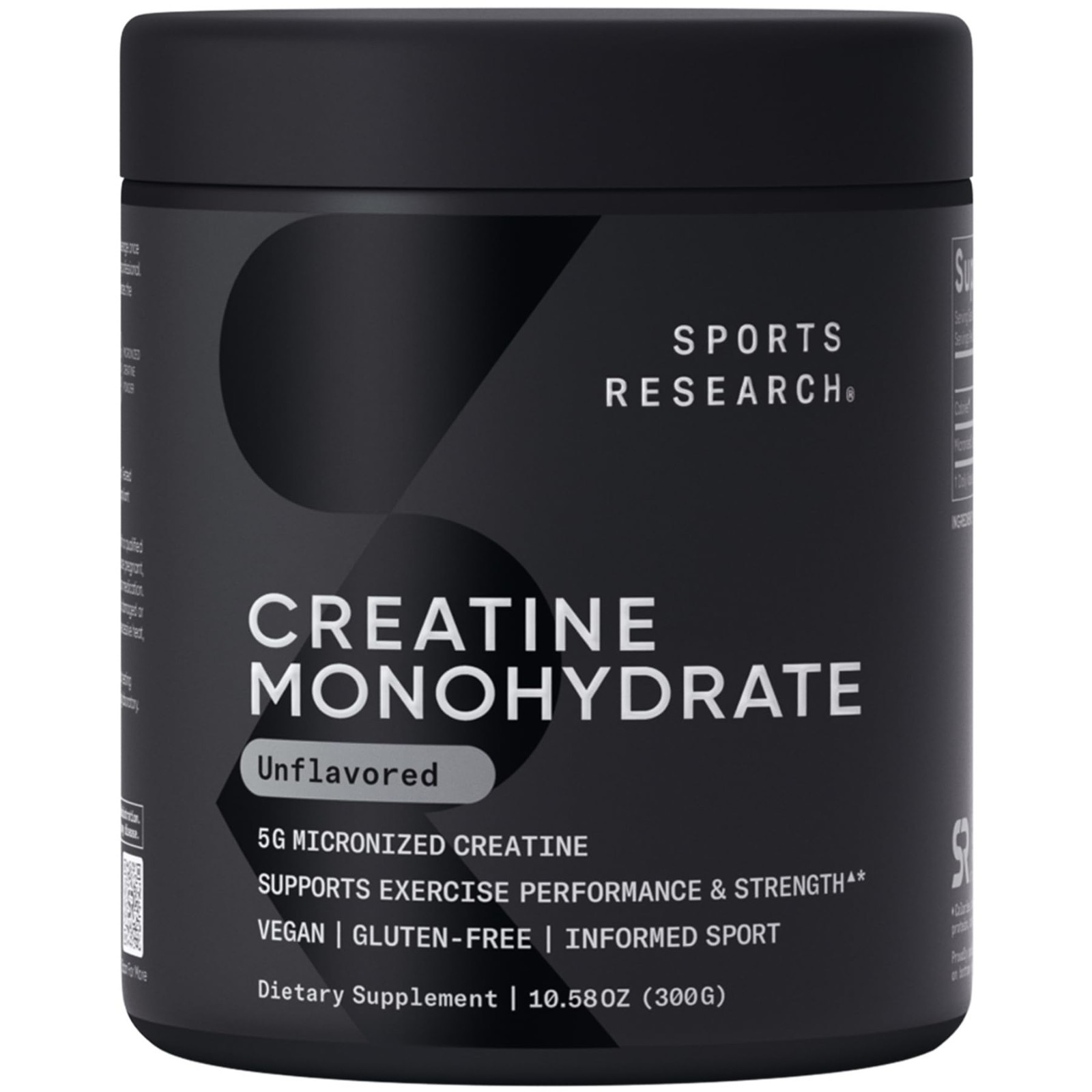 Creatine Monohydrate Powder 5g – Unflavored, 60 Servings | Micronized for Muscle
