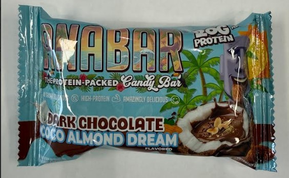 Anabar Dark Chocolate Coco Almond Dream 1 Protein Bar 20 Grams by Final Boss