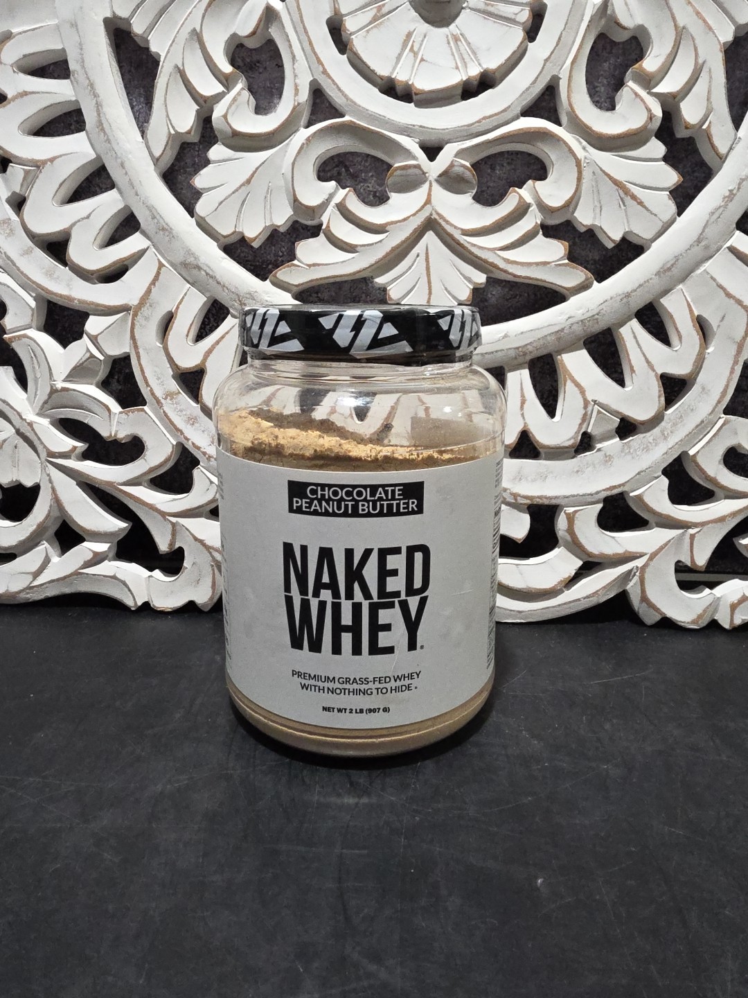 NAKED Whey Protein Powder Chocolate/Peanut Butter. Grass-Fed Organic 24 Servings