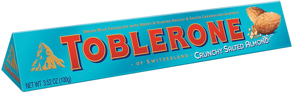 Toblerone Almond Bar – 3.52oz Delicious Snack
