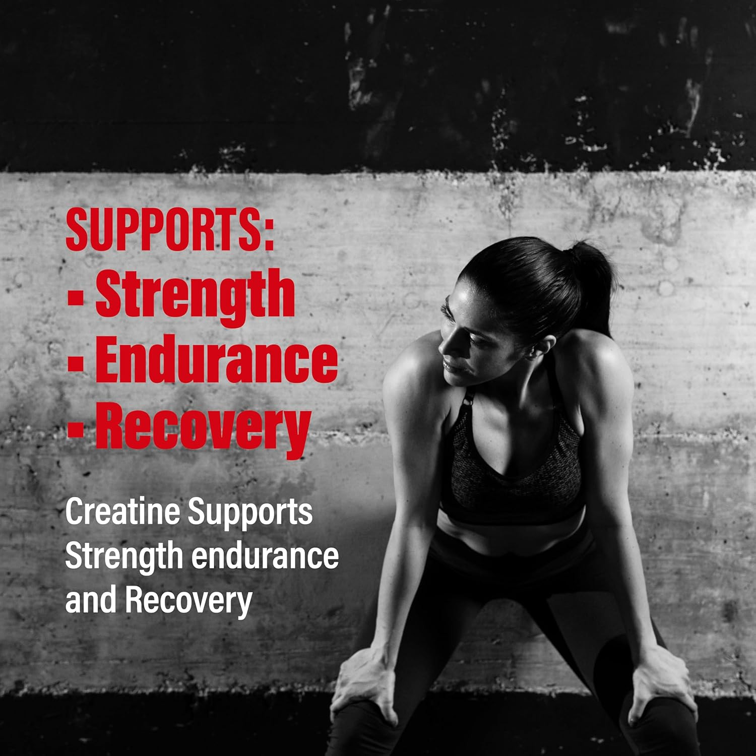 100% Pure Creatine Monohydrate Powder 200 Servings, Micronized Powder, Muscle Gr